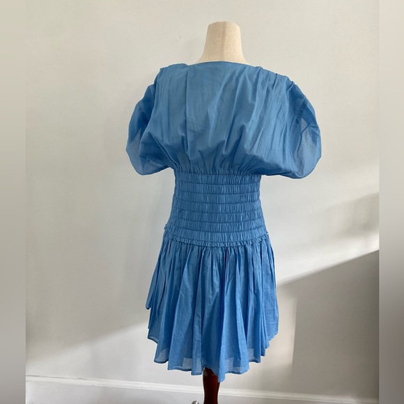 A.C.L. LUNA DRESS IN SEA BLUE - Picture 6 of 12